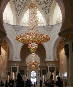 visita alla Sheikh Zayed Grand Mosque Abu Dhabi Sara Caulfield